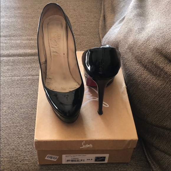 Christian Louboutin Shoes - Bianca 140 Patent Calf Christian Louboutins